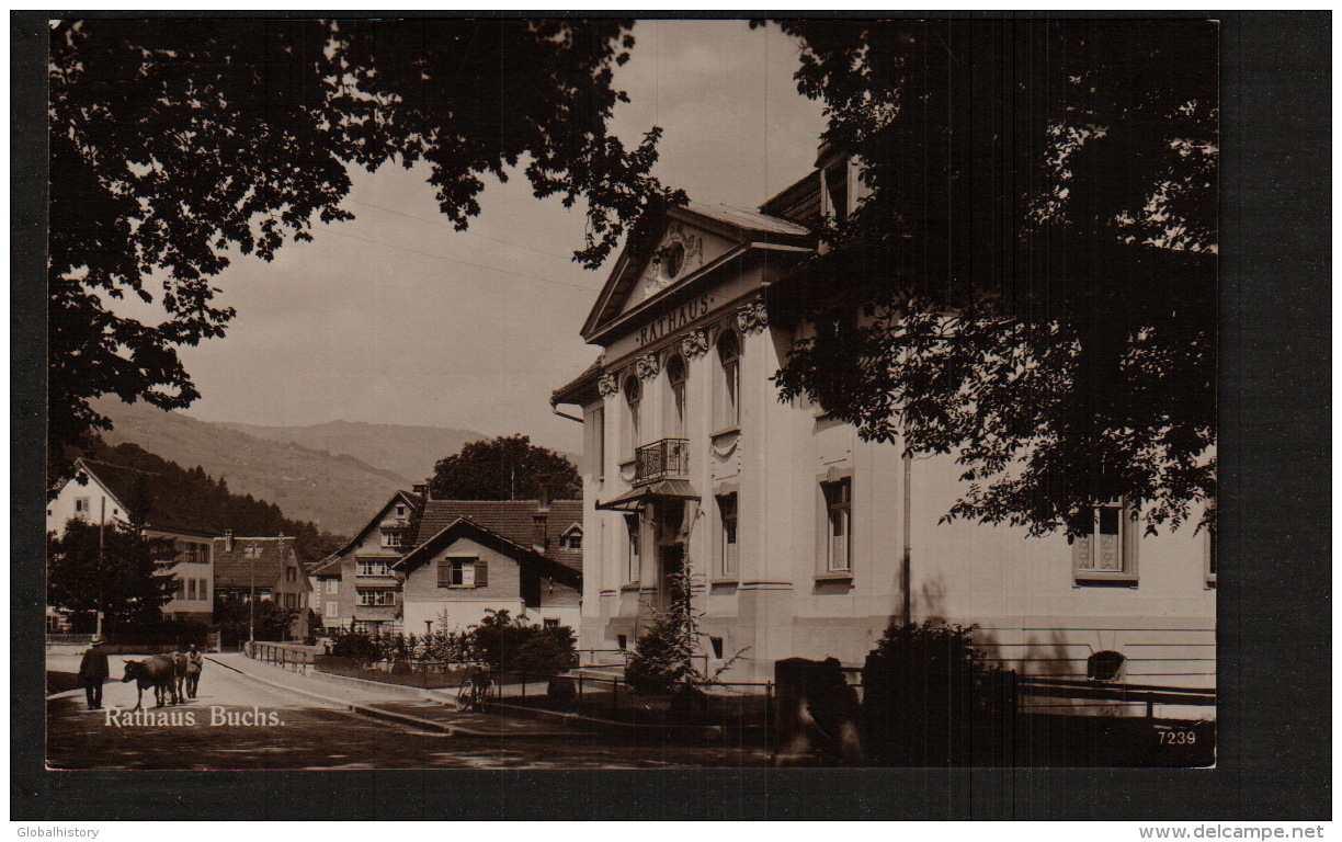 DD1470 - SWISS - ST GALLEN - RATHAUS BUCH - Saint-Gall