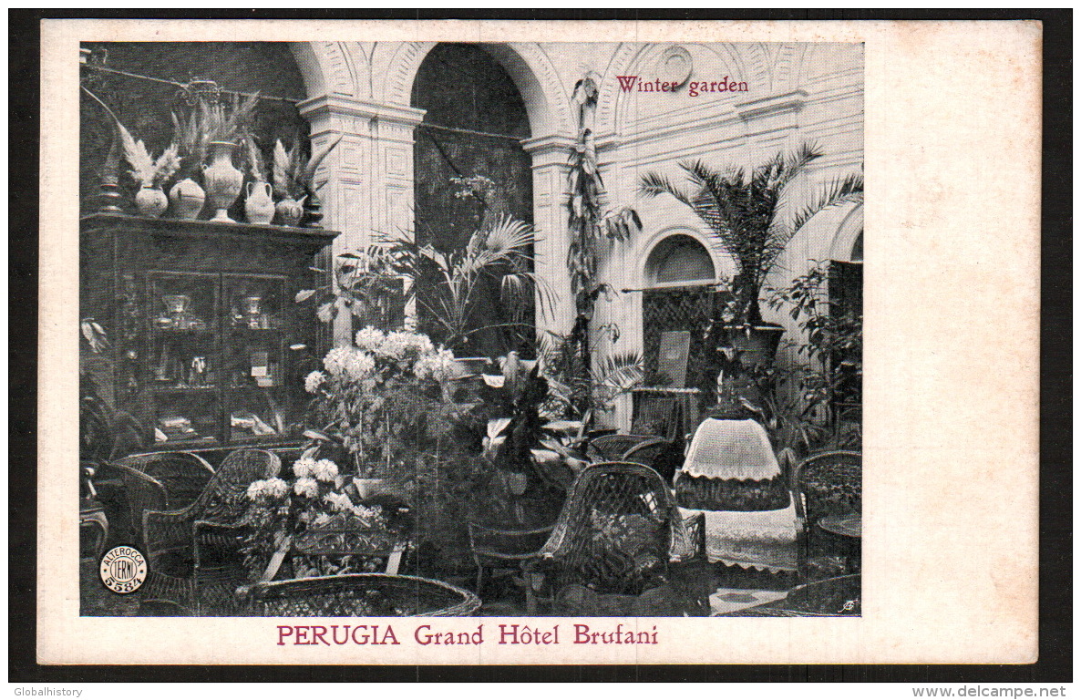 DD1482 - PERUGIA - GRAND HÔTEL BRUFANI - Perugia