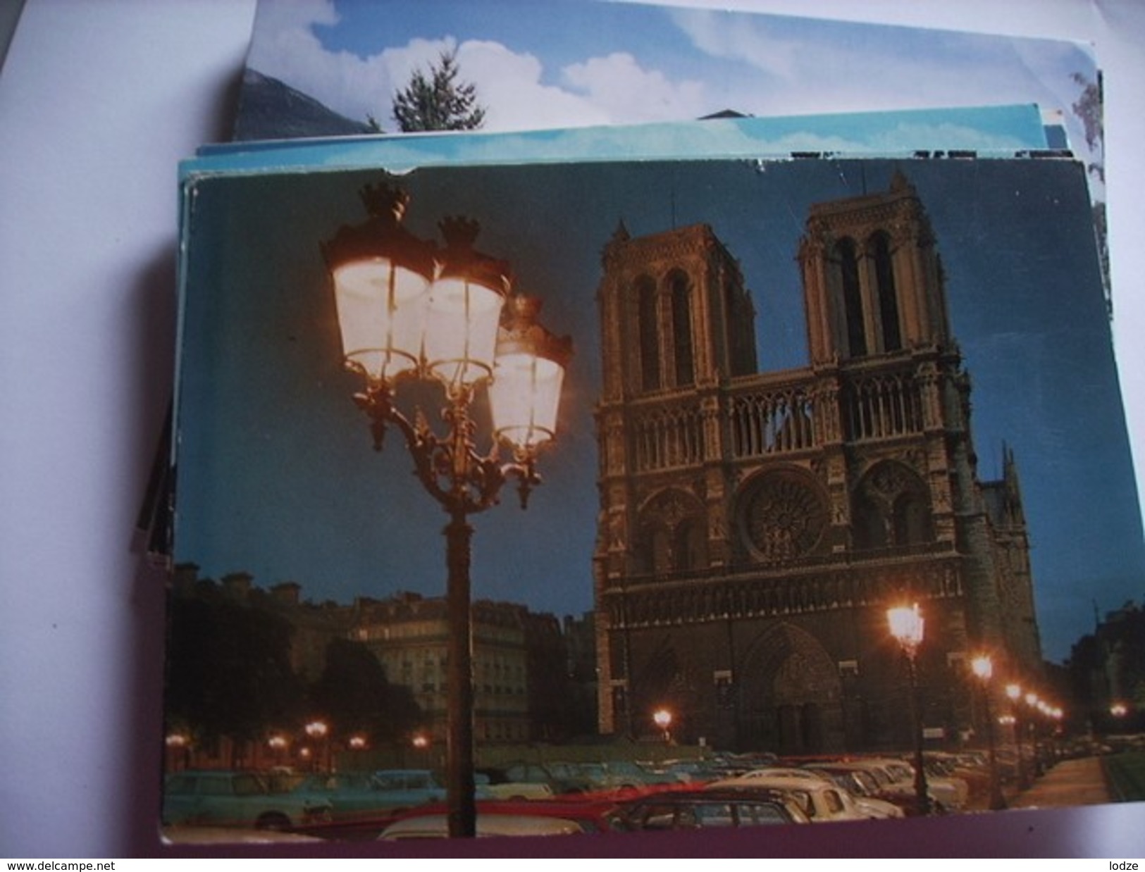 Frankrijk France Frankreich Parijs Paris Avec Notre Dame De Paris Et Illumation - Notre-Dame De Paris