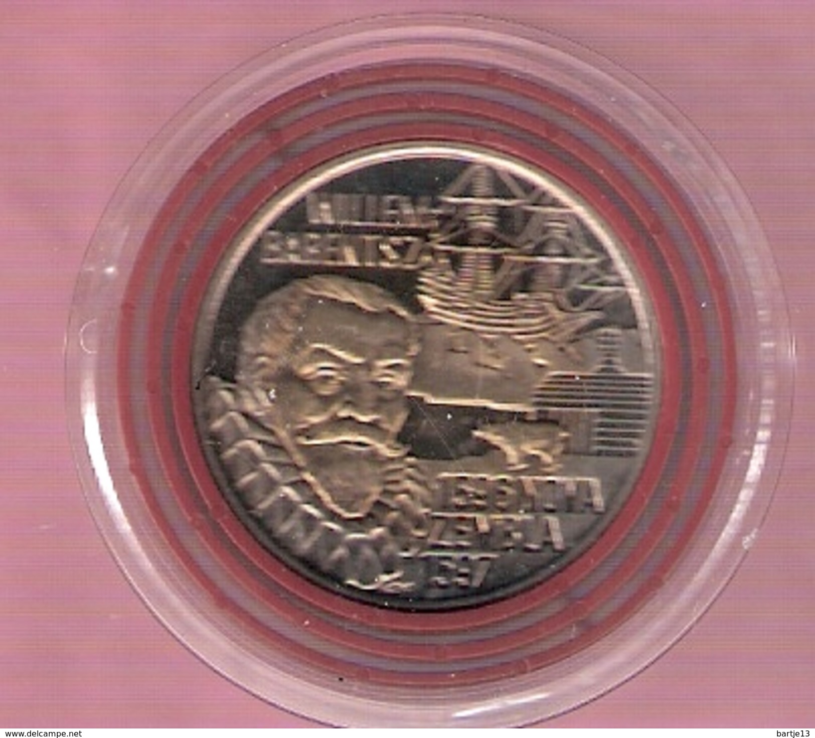 NEDERLAND 10 EURO 1996 WILLEM BARENTSZ BIMETAAL - Autres & Non Classés