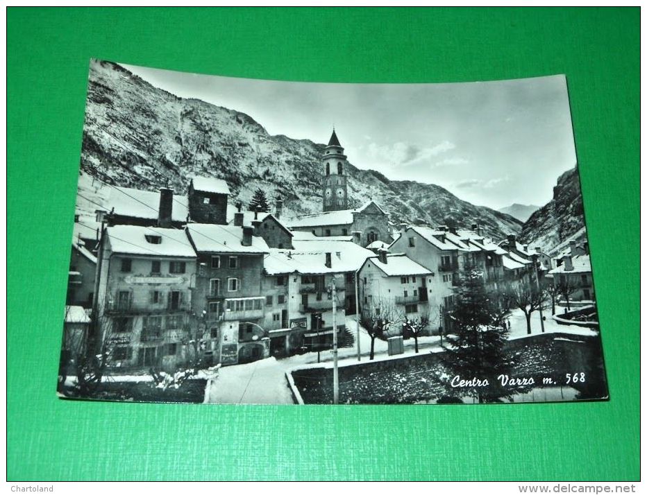 Cartolina Varzo - Centro 1958 - Verbania