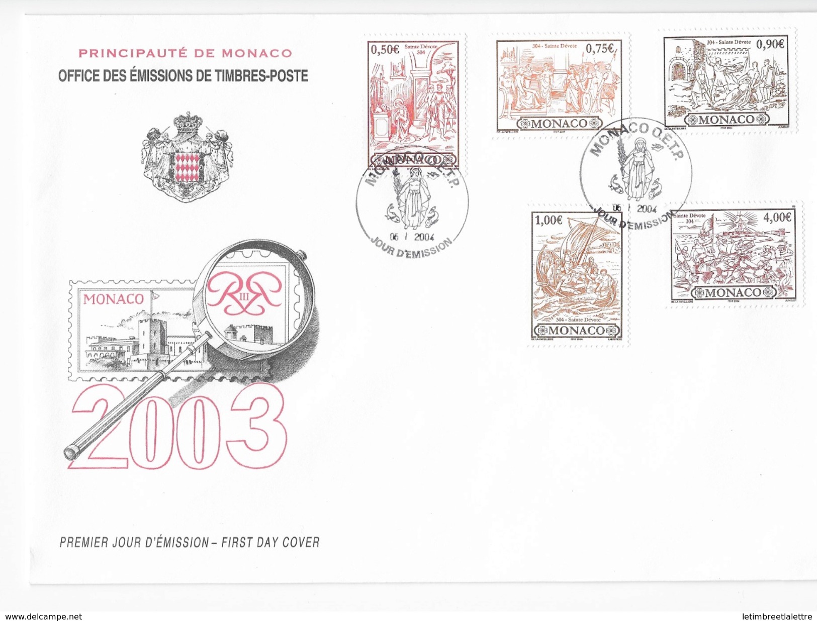 Enveloppe FDC 2004 - FDC