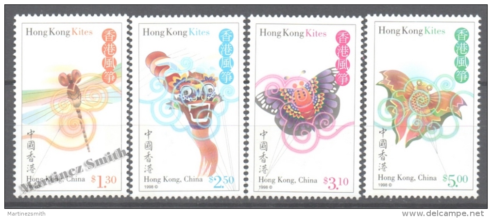 Hong Kong 1998 Yvert 874-77, Kites - MNH - Neufs
