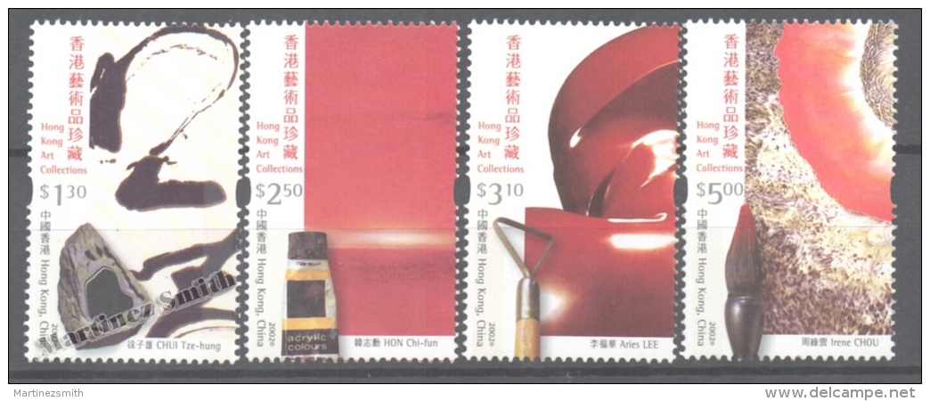 Hong Kong 2002 Yvert 1001-04, Art Colecction - MNH - Neufs