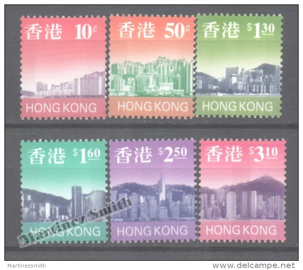 Hong Kong 1997 Michel 805-10, Clear Brand - Skyline - MNH - Neufs