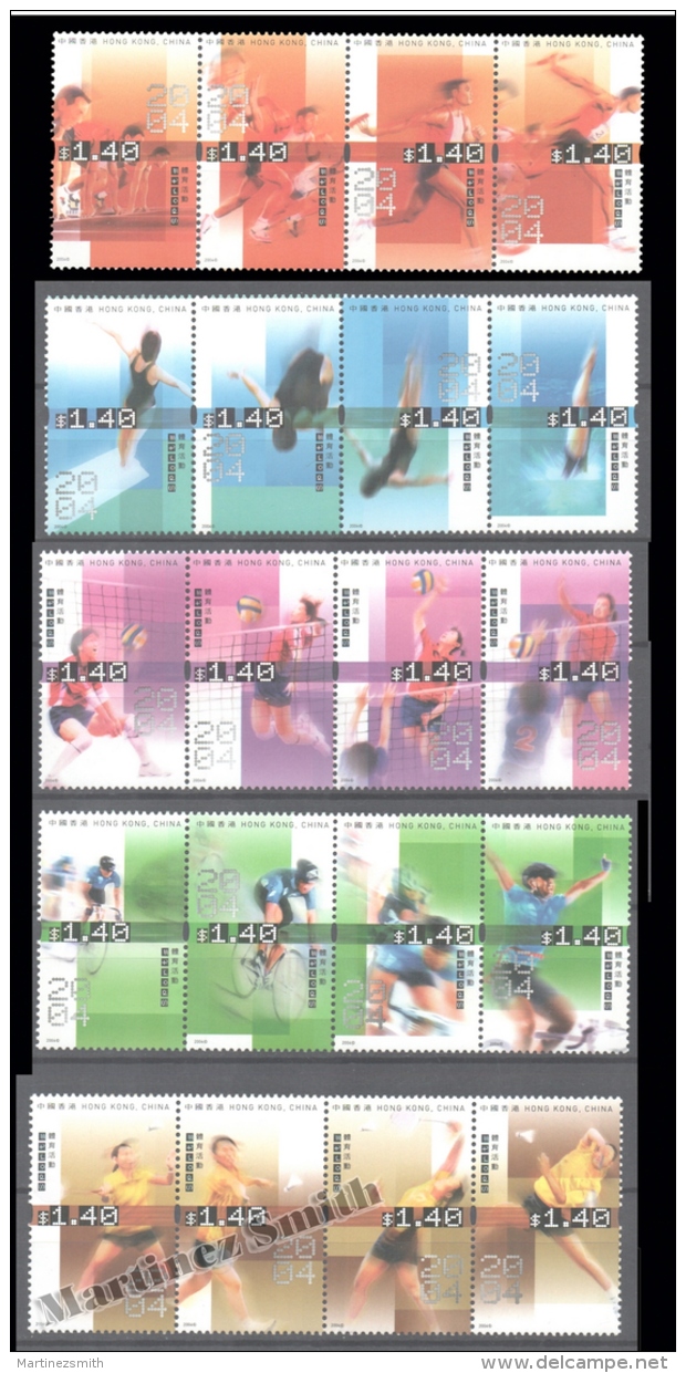 Hong Kong 2004 Yvert 1123-42, Sports - MNH - Neufs