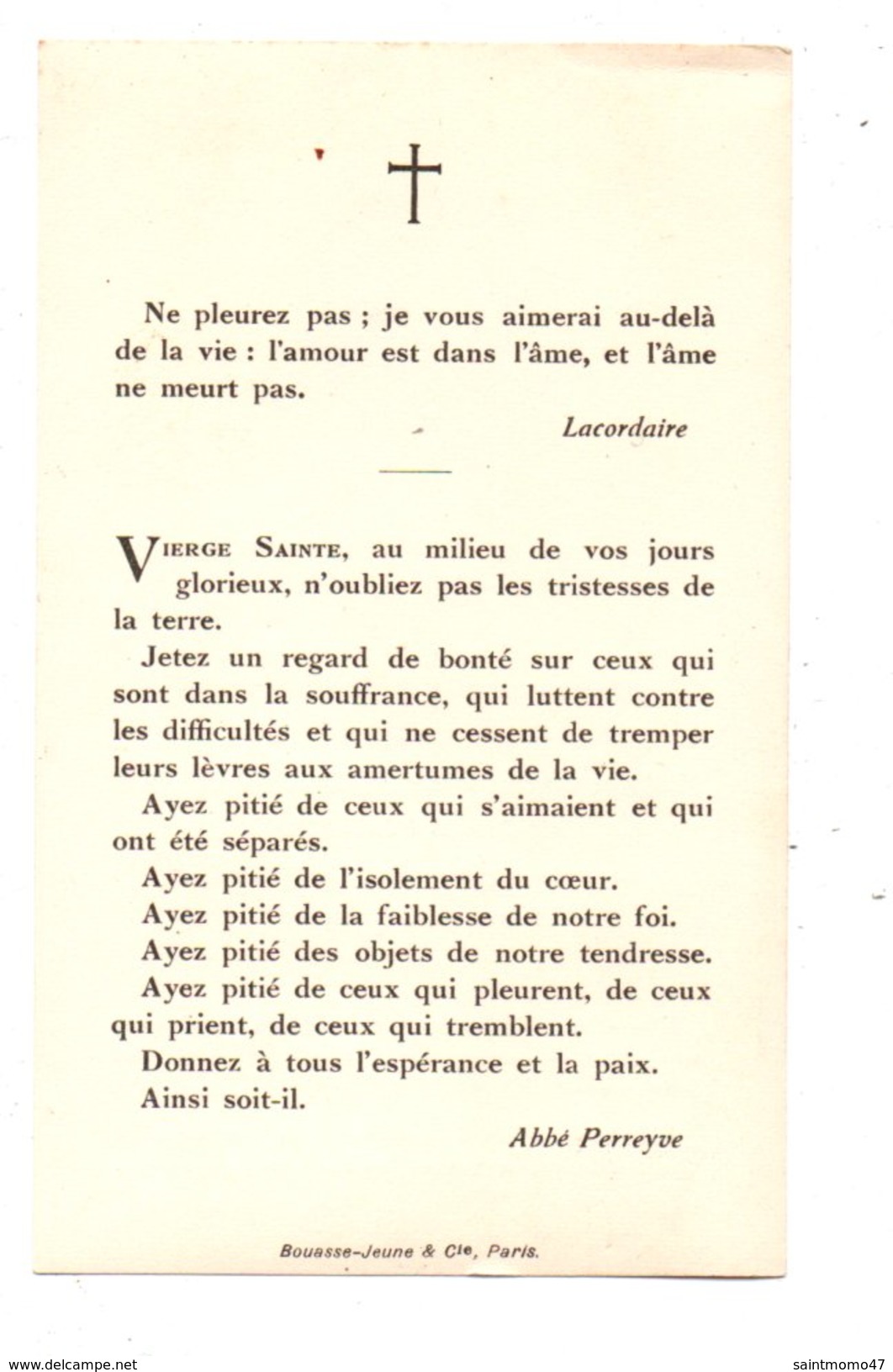 Souvenez-vous De Madame Claude Bourdeau De Fontenay Née Chantal O'Callaghan Rappelée à Dieu Le 19/06/1961 - Réf. N°3115 - Décès