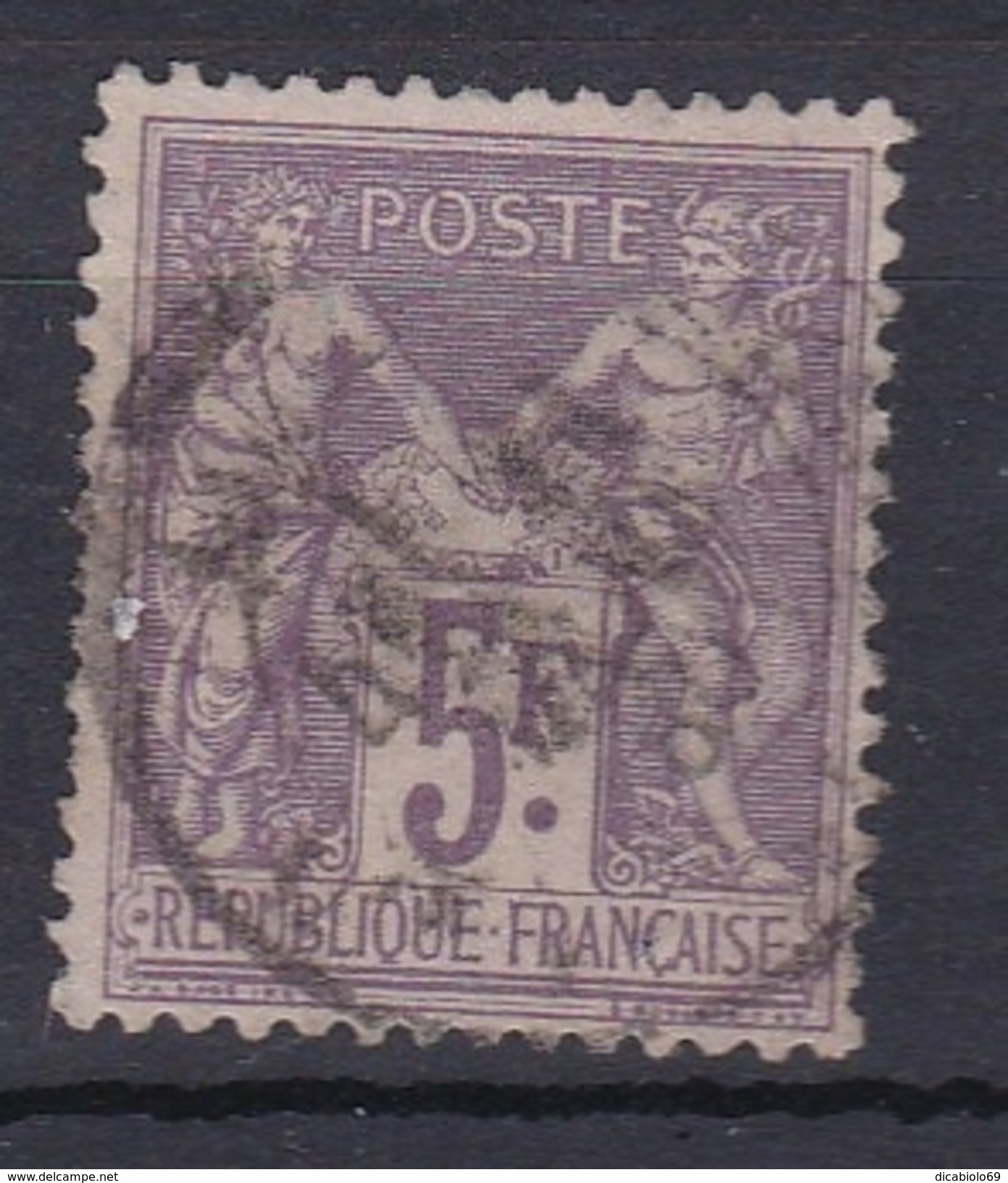 France 1877 - N°95(o) - 1876-1898 Sage (Tipo II)