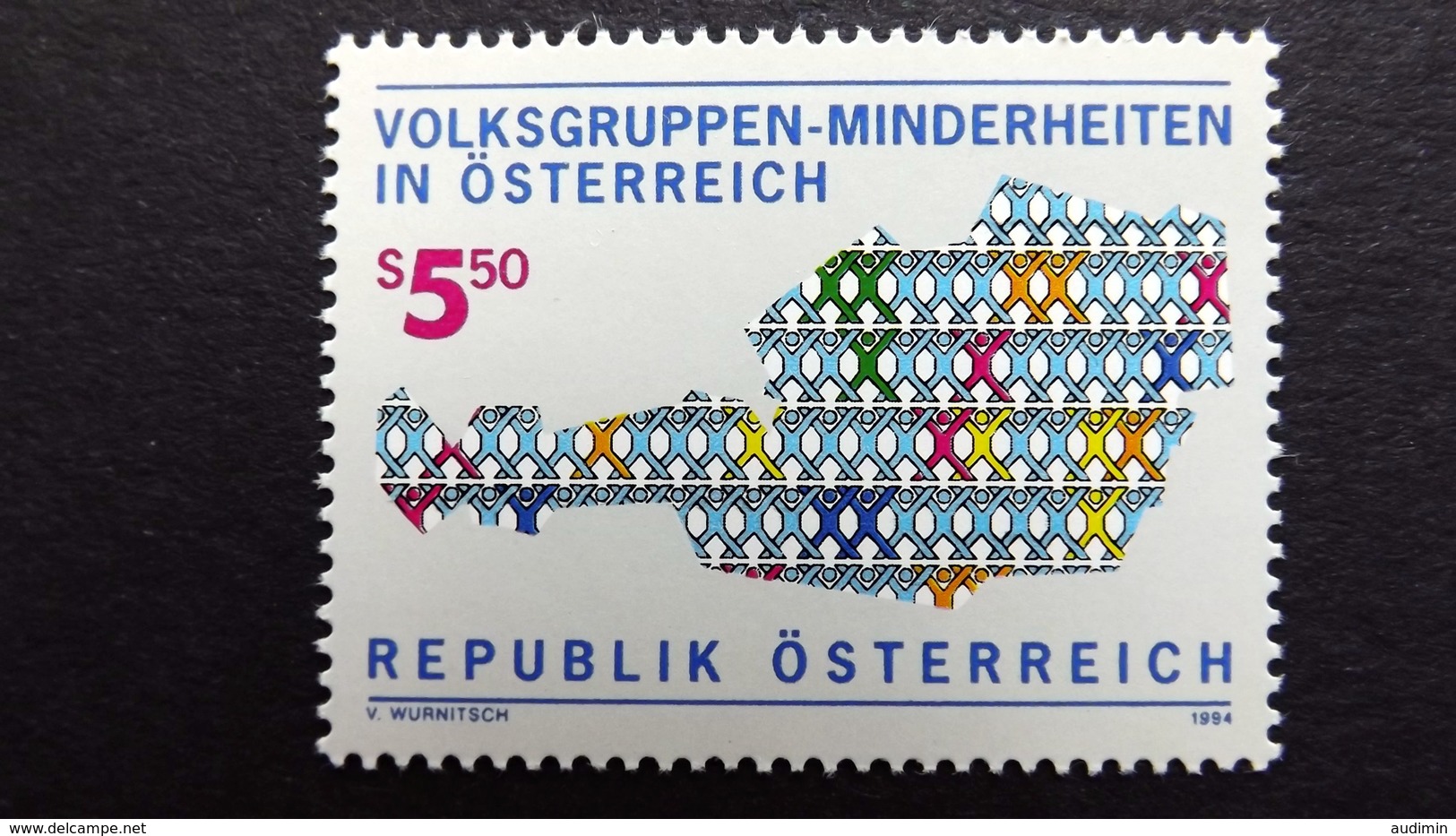 Österreich 2135 **/mnh, Volksgruppen-Minderheiten In Österrreich - Ongebruikt