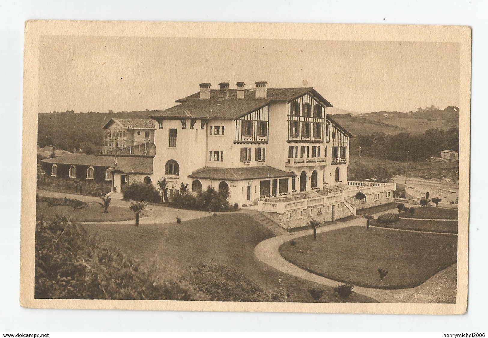 64 Hendaye Hostellerie D'haiçabia Reserve Ed Couartou  Tabac Souvenirs - Hendaye