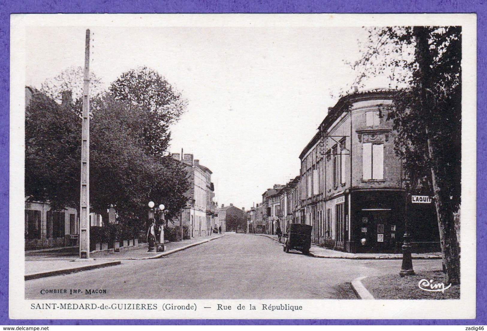 SAINT MEDARD DE GUIZIERES - RUE DE LA REPUBLIQUE - Autres & Non Classés