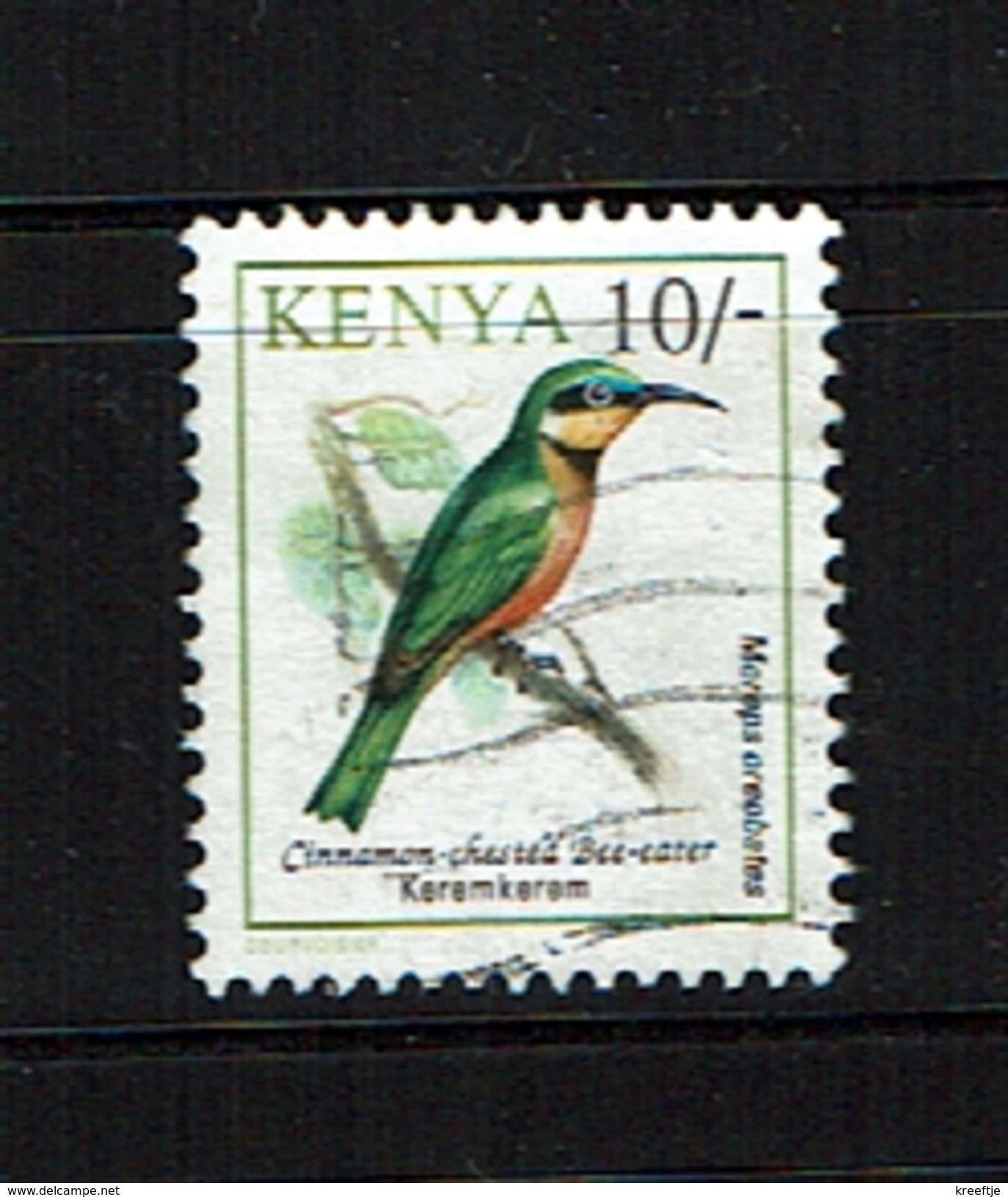 Kenia Kenya Postzegel Timbre Stamp ( Vogel Oiseau Bird ) - Kenya (1963-...)