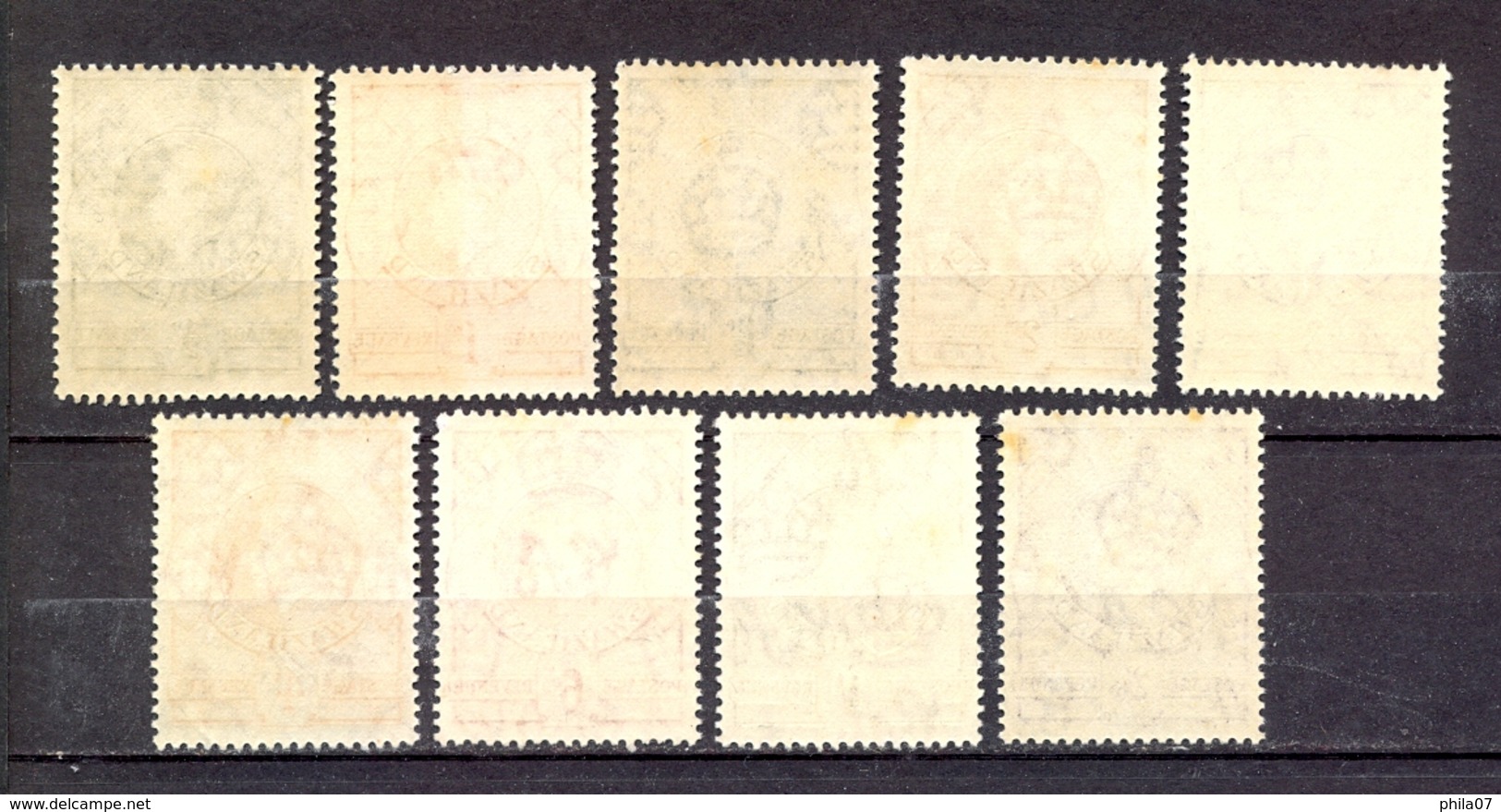 Swaziland - Mi. Br. 10/19, Visible Yellow Stains On The Back Of Stamps / 2 Scans, See Scans - Swaziland (1968-...)