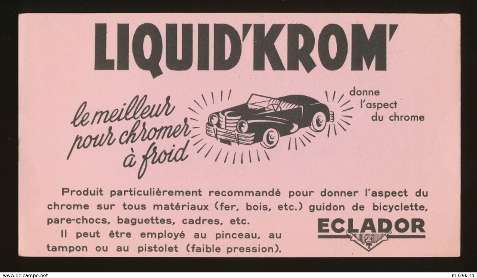 Buvard - LIQUID'KROM - ECLADOR - L