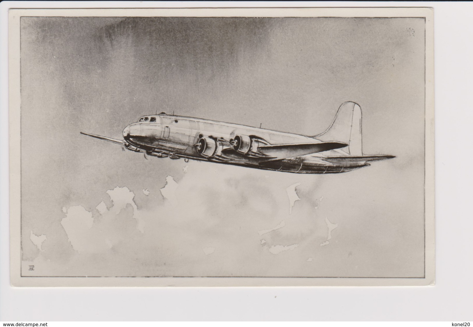 Rppc Douglas Dc-4 Skymaster Dc-54 Aircraft - 1946-....: Moderne