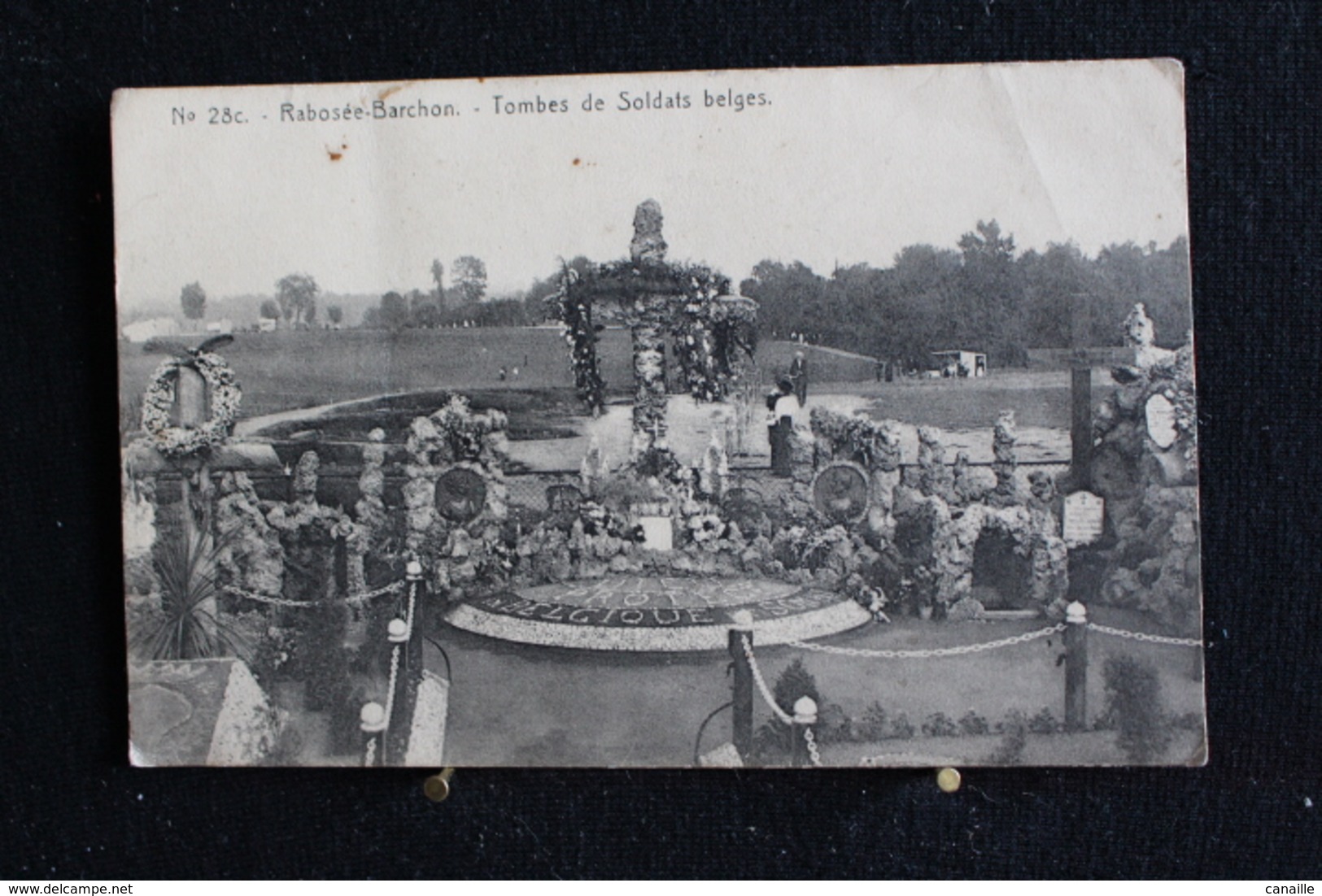 P 250 / Liège - Blégny, Rabosée-Barchon - Tombes De Soldats Belges  / Circulé - Blegny