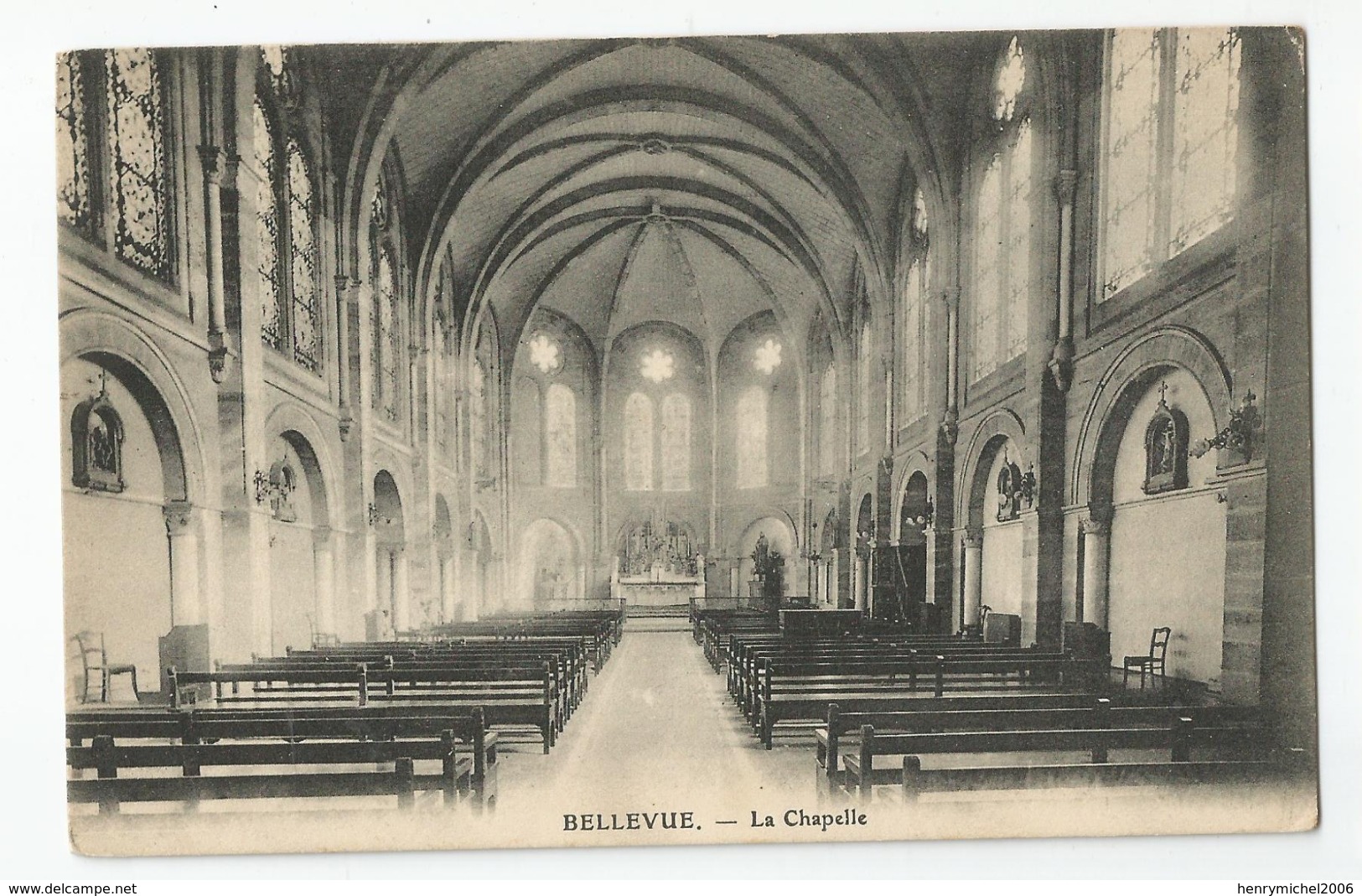 Allier - 03 - Bellevue Chapelle Cachet Yzeure , Séminaristes Missions 2 Scans - Sonstige & Ohne Zuordnung