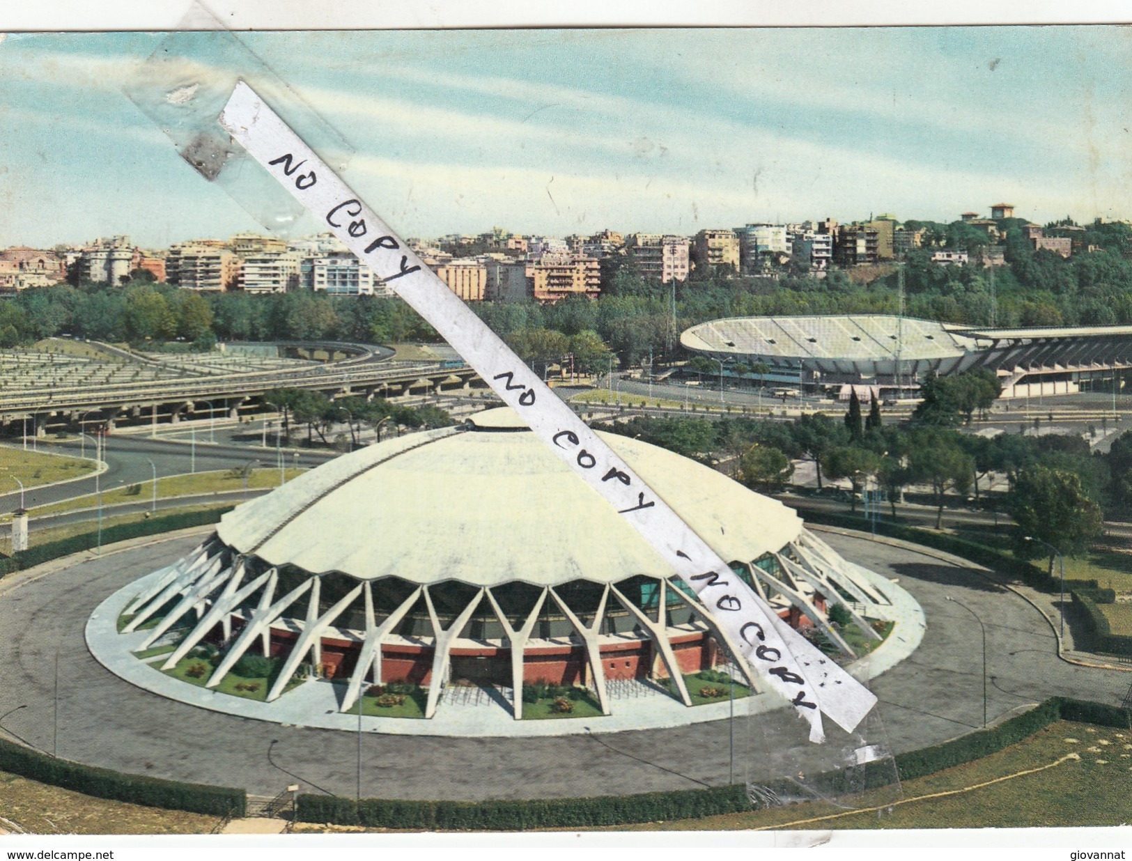 ROMA STADIO FLAVINIA    -VEDUTA- - Stades & Structures Sportives