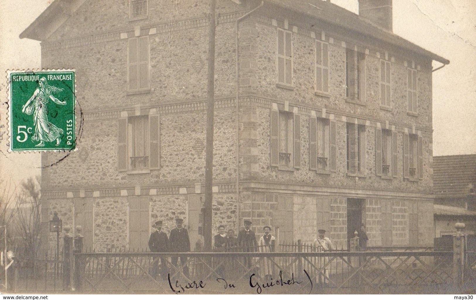 Orsay91- Gare Du Guichet Carte Photo - Orsay