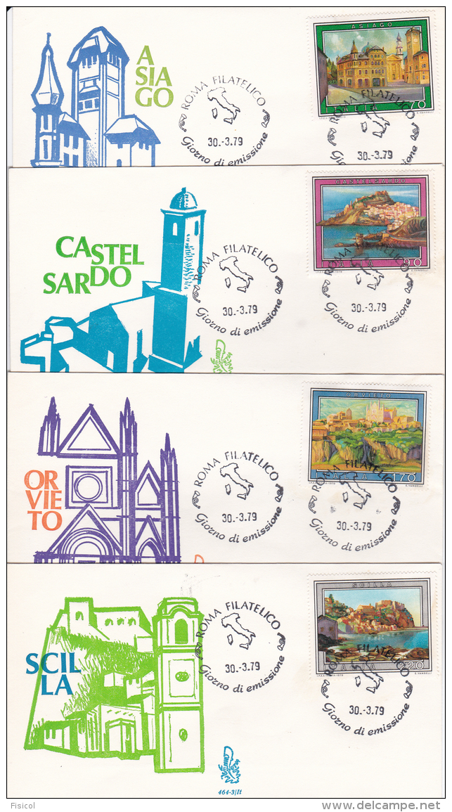 1979 ITALIA - 03 TURISTICA - FDC VENETIA - FDC