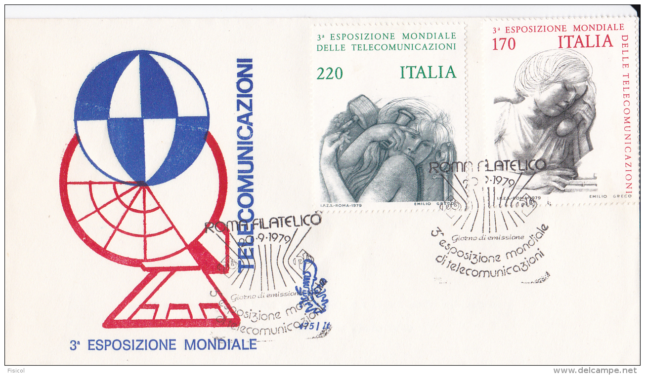 1979 ITALIA - 09 TELECOMUNICAZIONI - FDC VENETIA - FDC