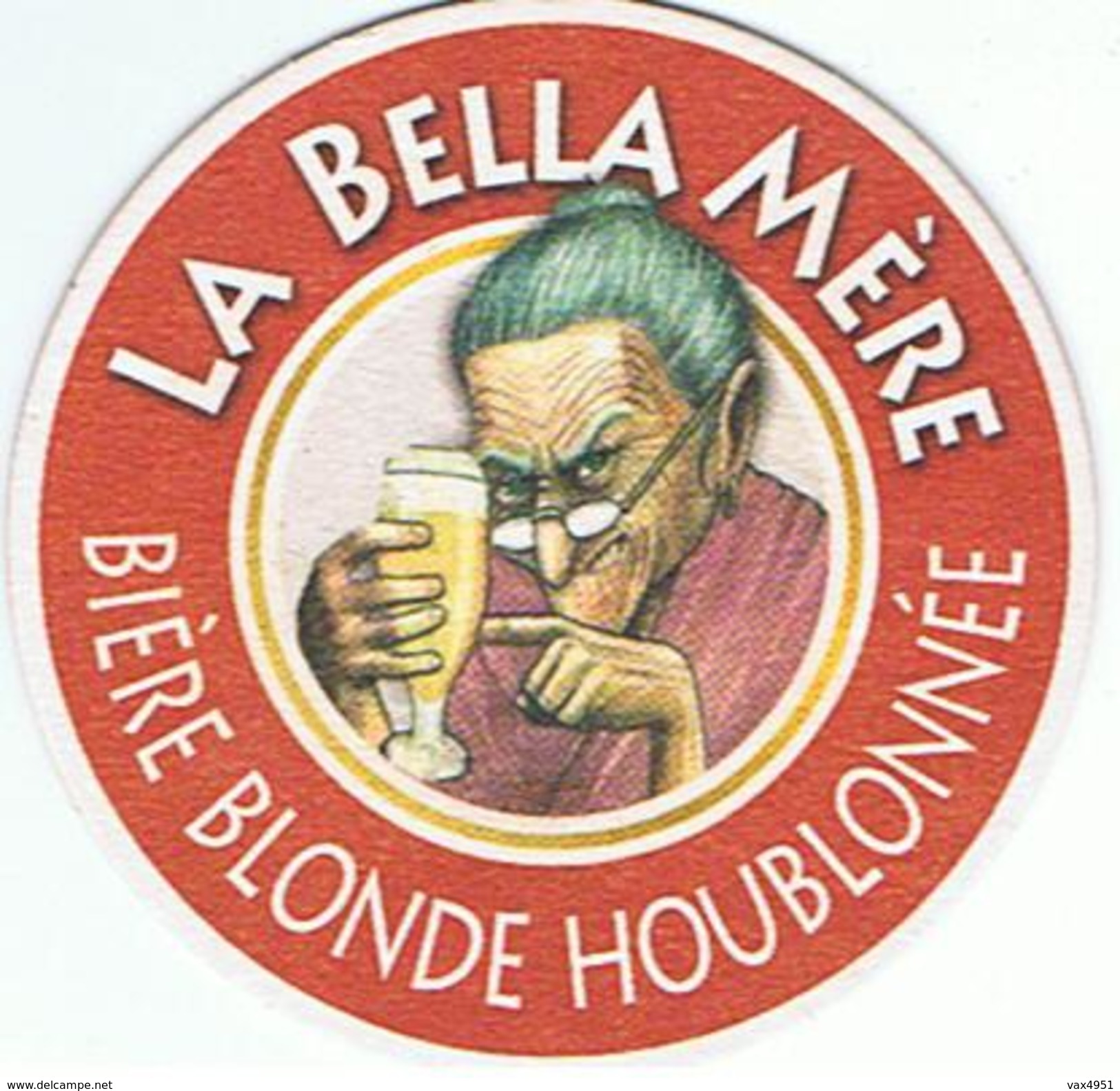 SOUS BOCKS  BIERE LA BELLA MERE  BY DANIEL LESSIRE  ****   RARE    A   SAISIR ***** - Sous-bocks