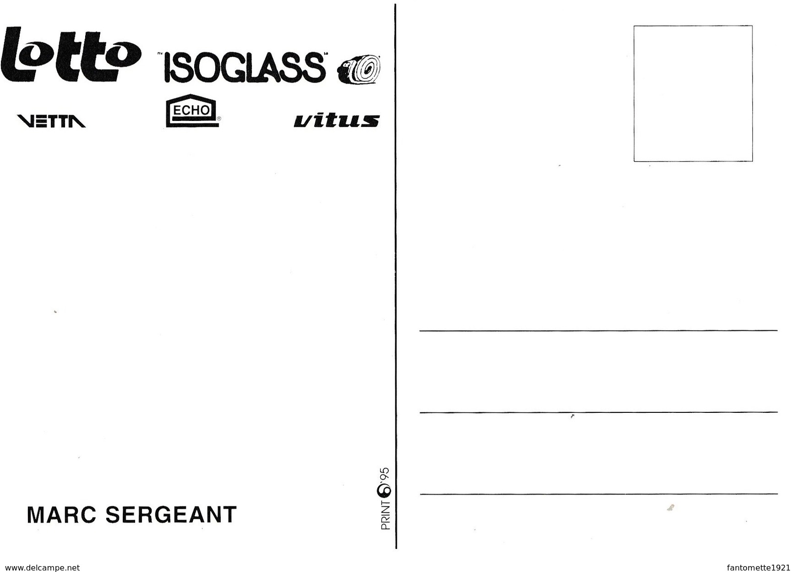 MARC SERGEANT   (dil154) - Cyclisme