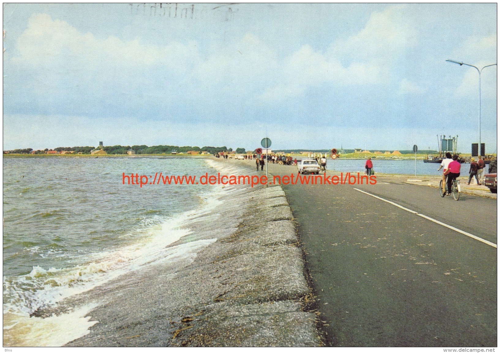 Veerdam Bij Vloed - Ameland - Ameland