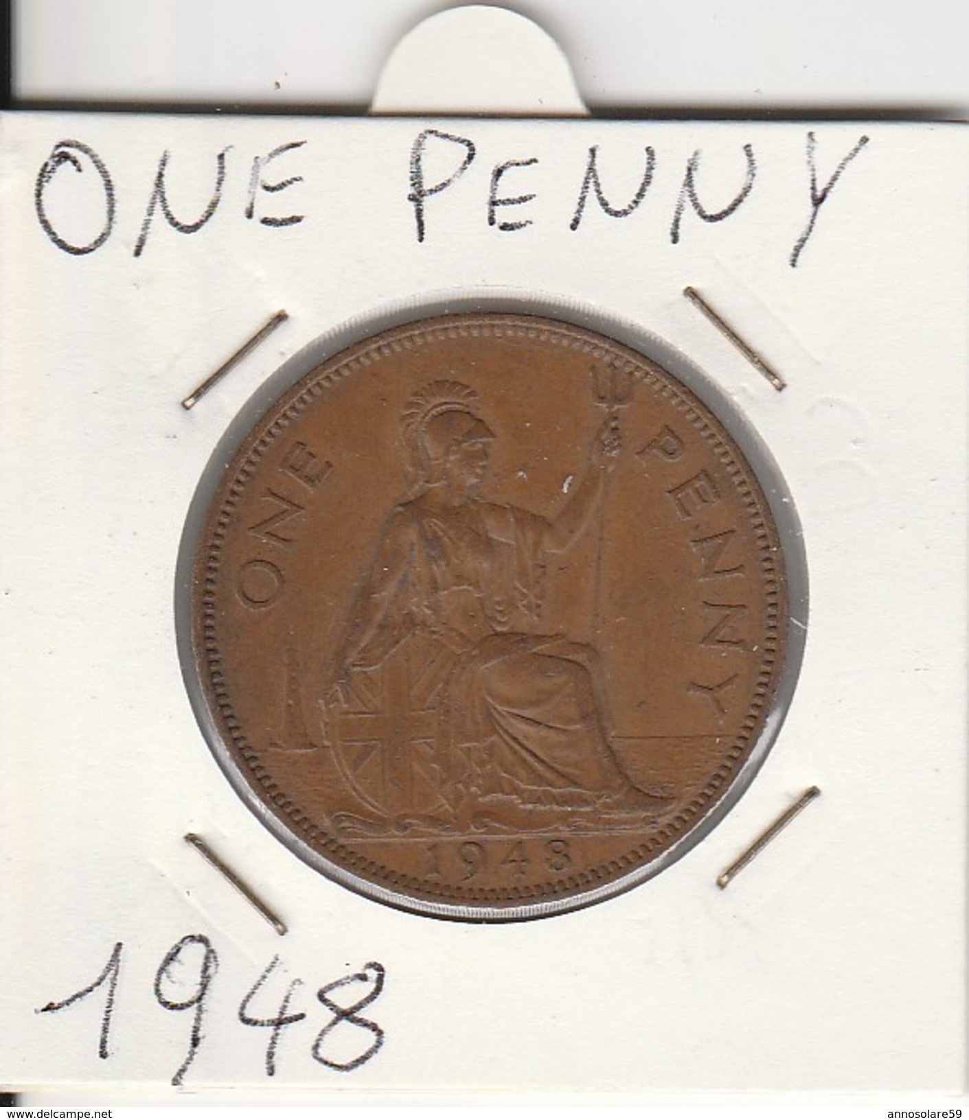 ONE PENNY 1948 - GRAN BRETAGNA - BUONA CONSERVAZIONE- LEGGI - 1 Penny & 1 New Penny