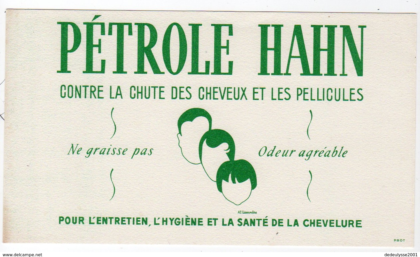 Juin17   78651   Buvard   Pétrole Hahn - Parfums & Beauté