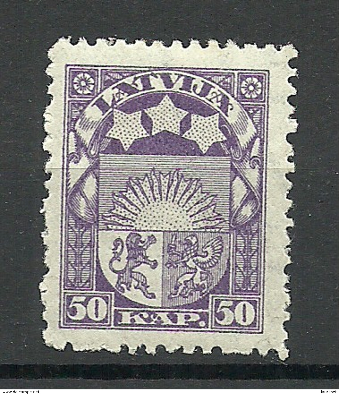 LETTLAND Latvia 1922 Michel 77 MNH - Lettonie