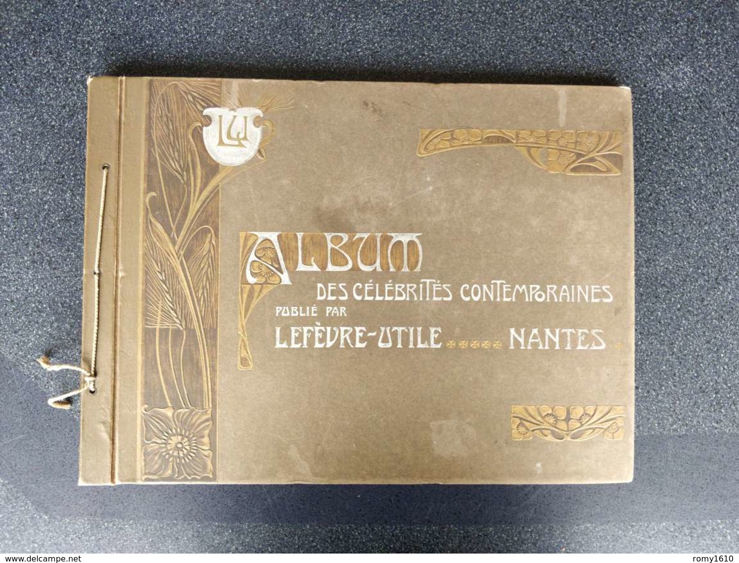 ALBUM COMPLET - Lefèvre Utile.  56 Chromos Gaufrés, Tous Scannés, Détachables. Art-Nouveau.  Nouveau Prix. - Albums & Katalogus