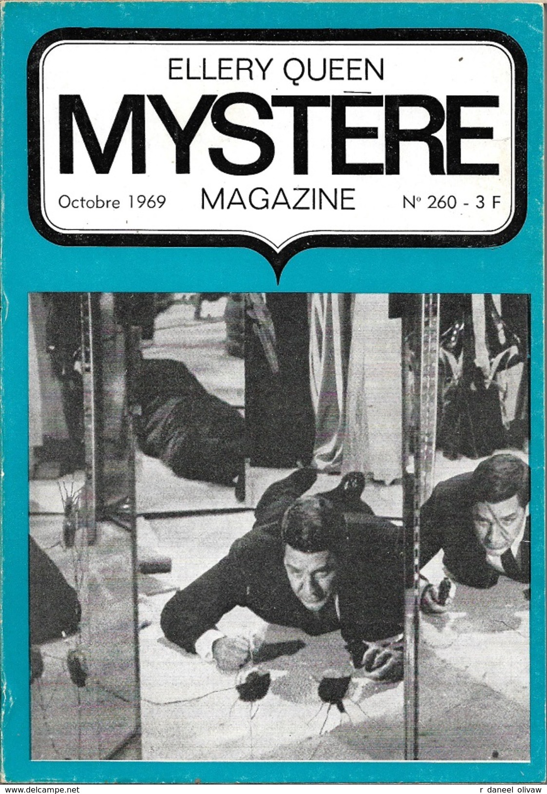 Mystère Magazine 260, Octobre 1969 (TBE+) - Opta - Ellery Queen Magazine