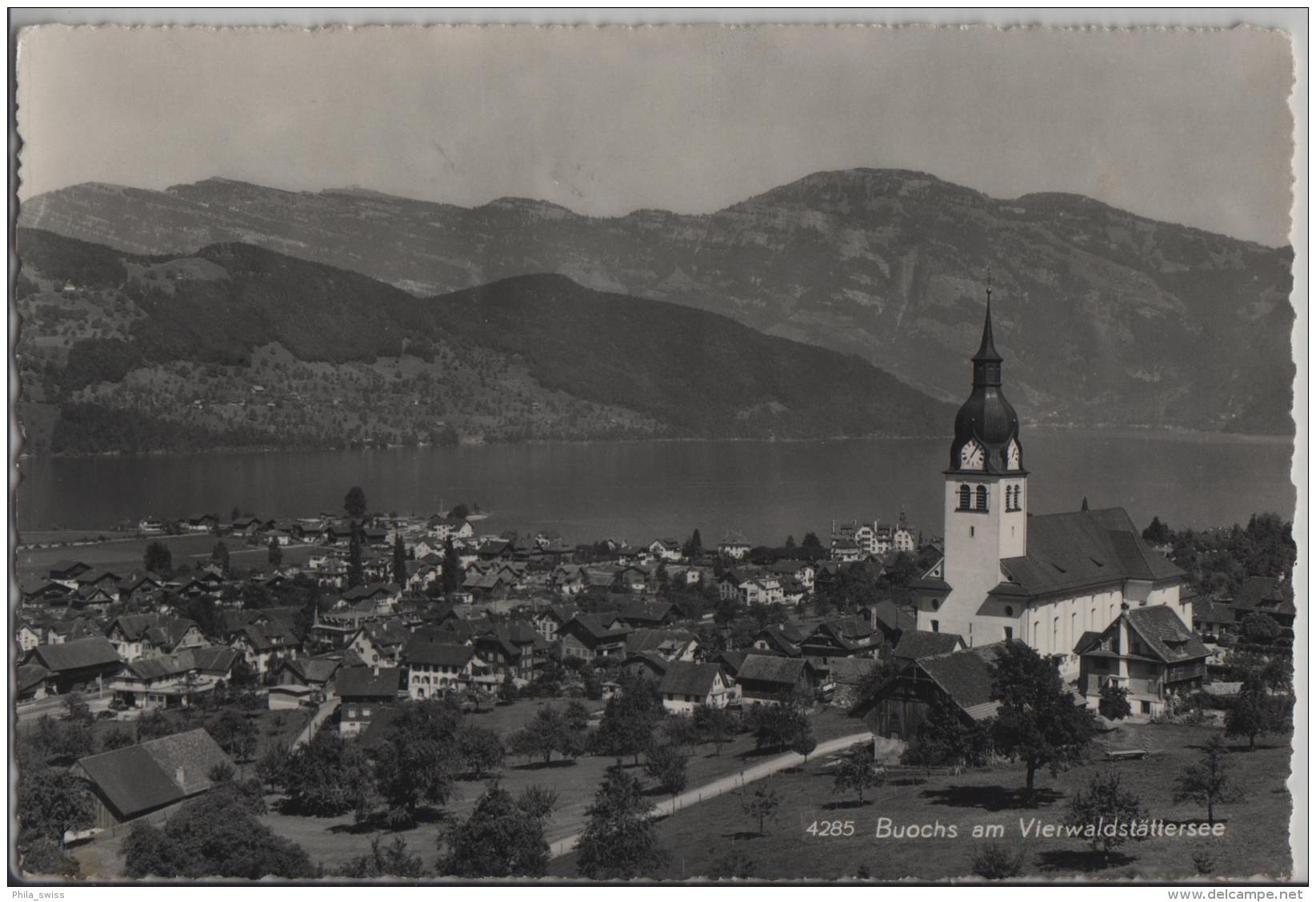 Buochs Am Vierwaldstättersee - Photo: Engelberger No. 4285 - Buochs