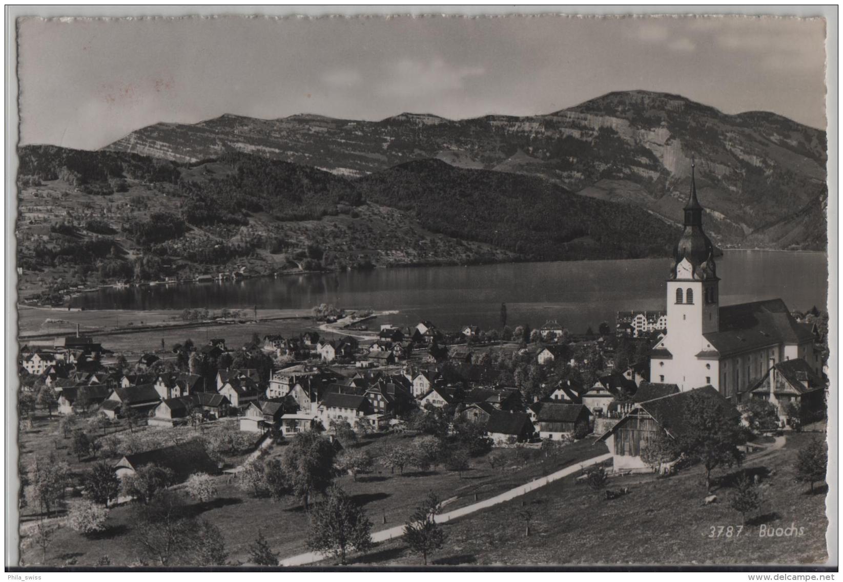 Buochs Am Vierwaldstättersee - Photo: Engelberger No. 3787 - Buochs