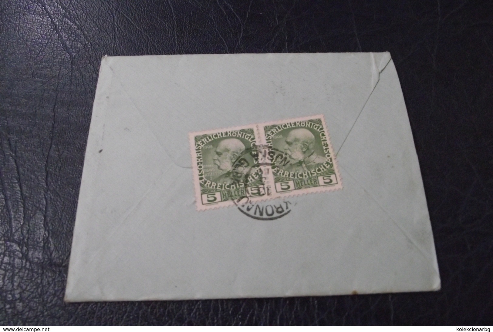 344. Letter Kronau Kranjska Gora - Ljubljana  1909. - Slowenien