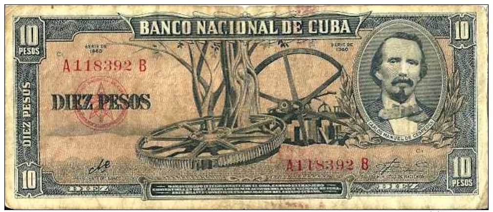 Cuba 10 PESOS Pick 88c (Sig Che Guevara) TTB - Cuba