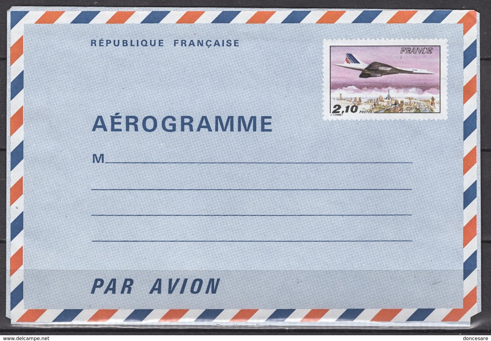 FRANCE 1977 /1981 - Y.T. N° 1006 AEROGRAMME  - NEUF** B59 - Aerogramme