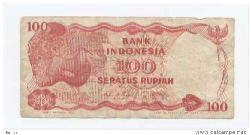 Indonésie 100 RUPIAH Pick 122 TB - Indonesia