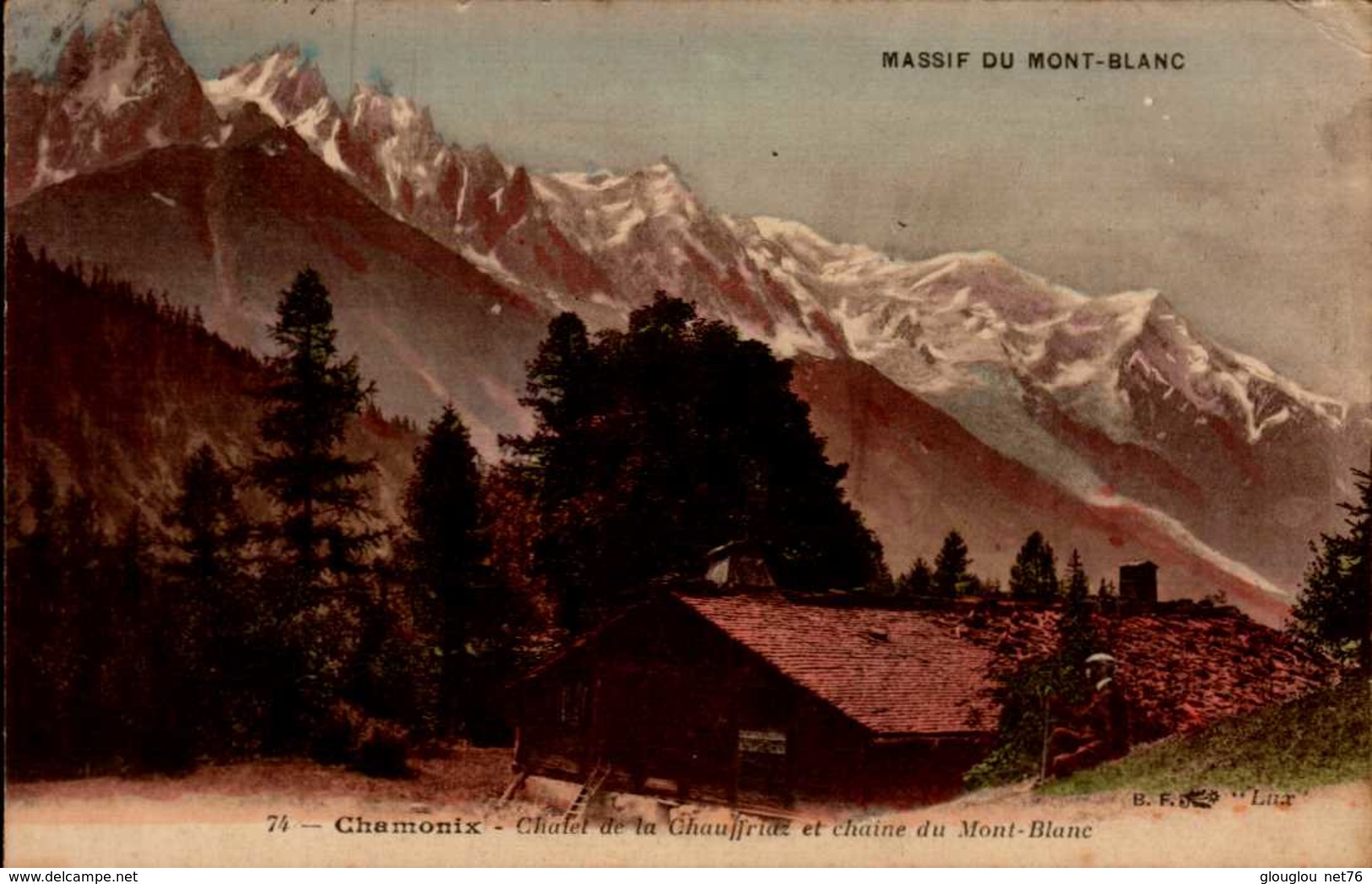 74-CHAMONIX..CHALET DE LA CHAUFFRIAZ....CPA - Chamonix-Mont-Blanc