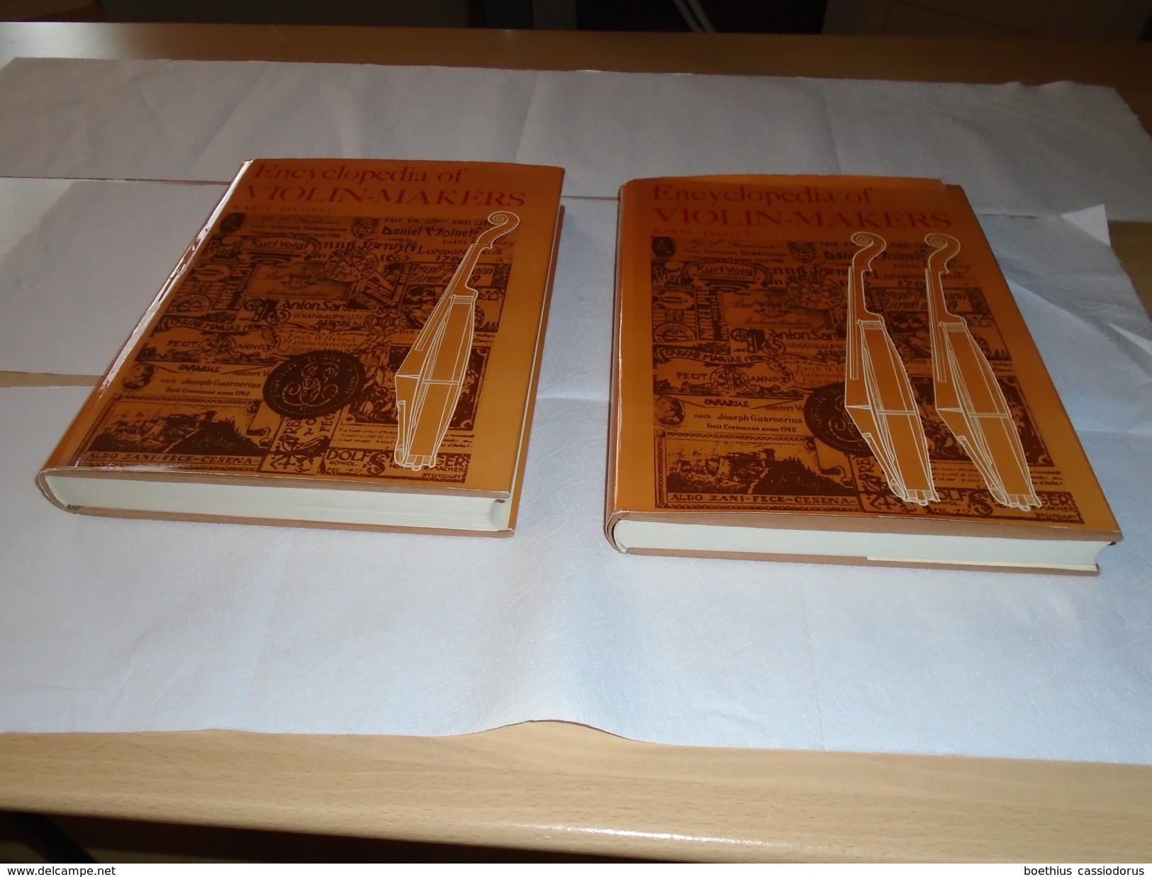 ENCYCLOPEDIA OF VIOLIN-MAKERS en 2 VOLUMES 1968 KAREL JALOVEC / violon Luthier