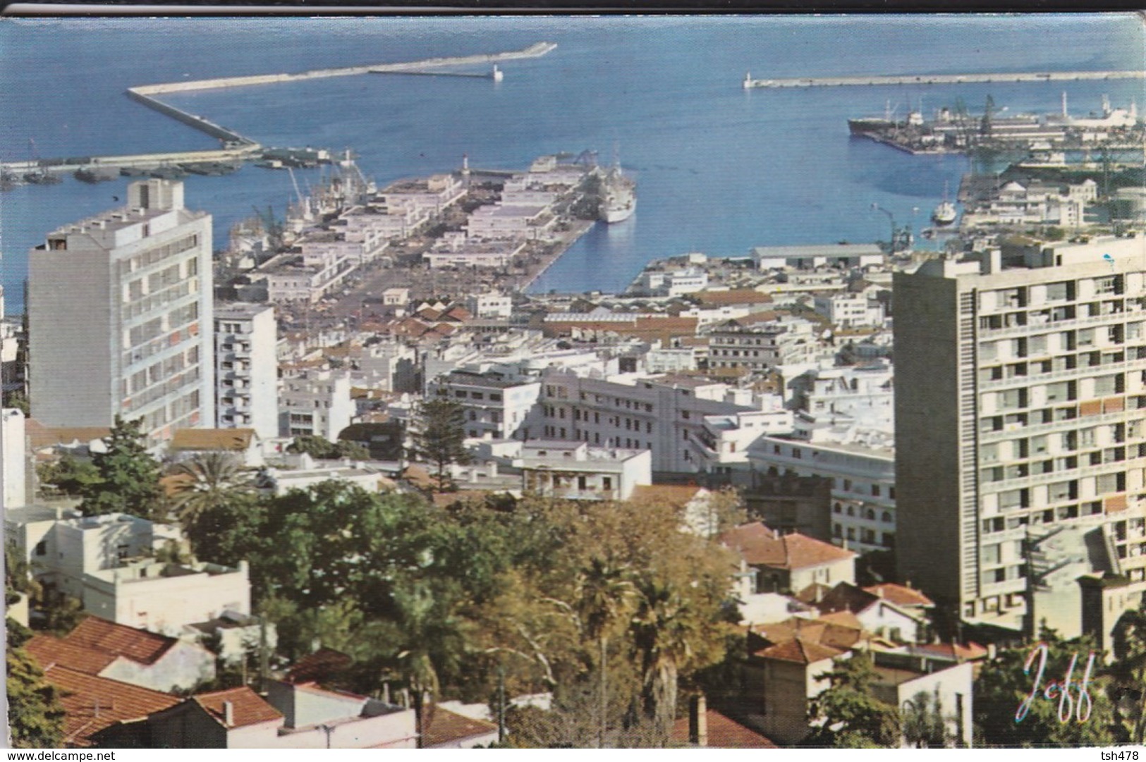 ALGERIE---ALGER---panorama--voir 2 Scans - Alger