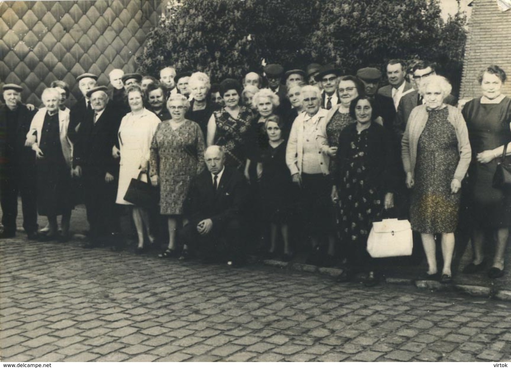 ZOMERGEM :  Teerfeest Gepensioneerden 24/5/1970    ( Vieux Photo    15   X  10  Cm ) - Lugares