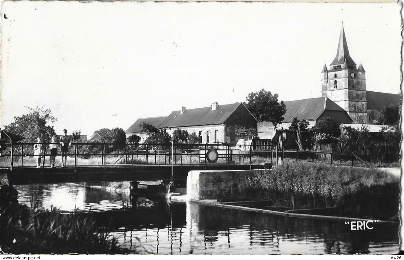 Cappy (Somme) - Vue Sur Le Canal De La Somme - Edition Morelle-Triquoit - CPSM Eric - Doullens