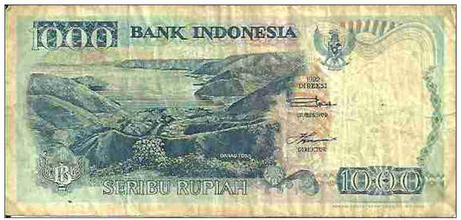 Indonésie - Indonesia  1000 RUPIAH Pick 129c (1994) TB - Indonésie