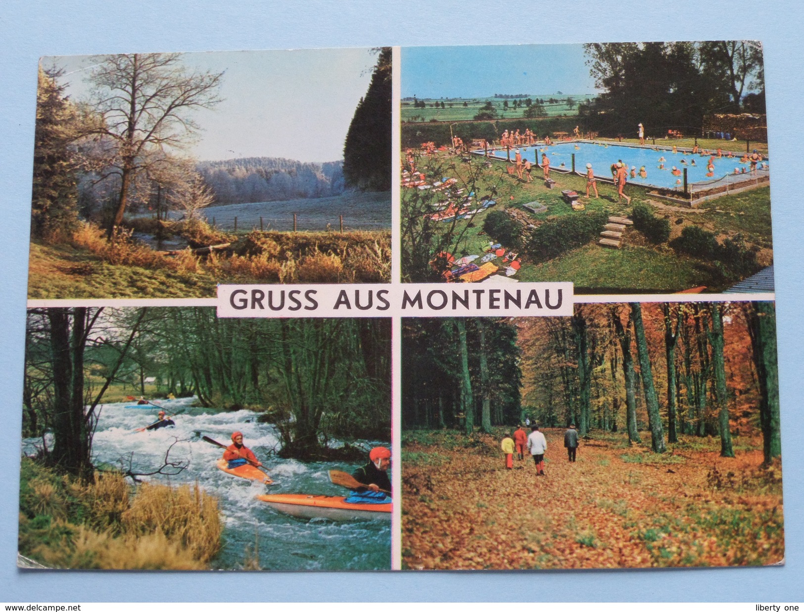 Gruss Aus MONTENAU ( Lander ) Anno 1977 ( Zie/voir Foto Voor Details ) !! - Ambleve - Amel