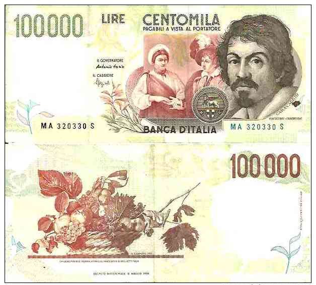 Italie - Italy 100 000 LIRE Pick (D 1994) 117a SUP- (XF-) - Other & Unclassified