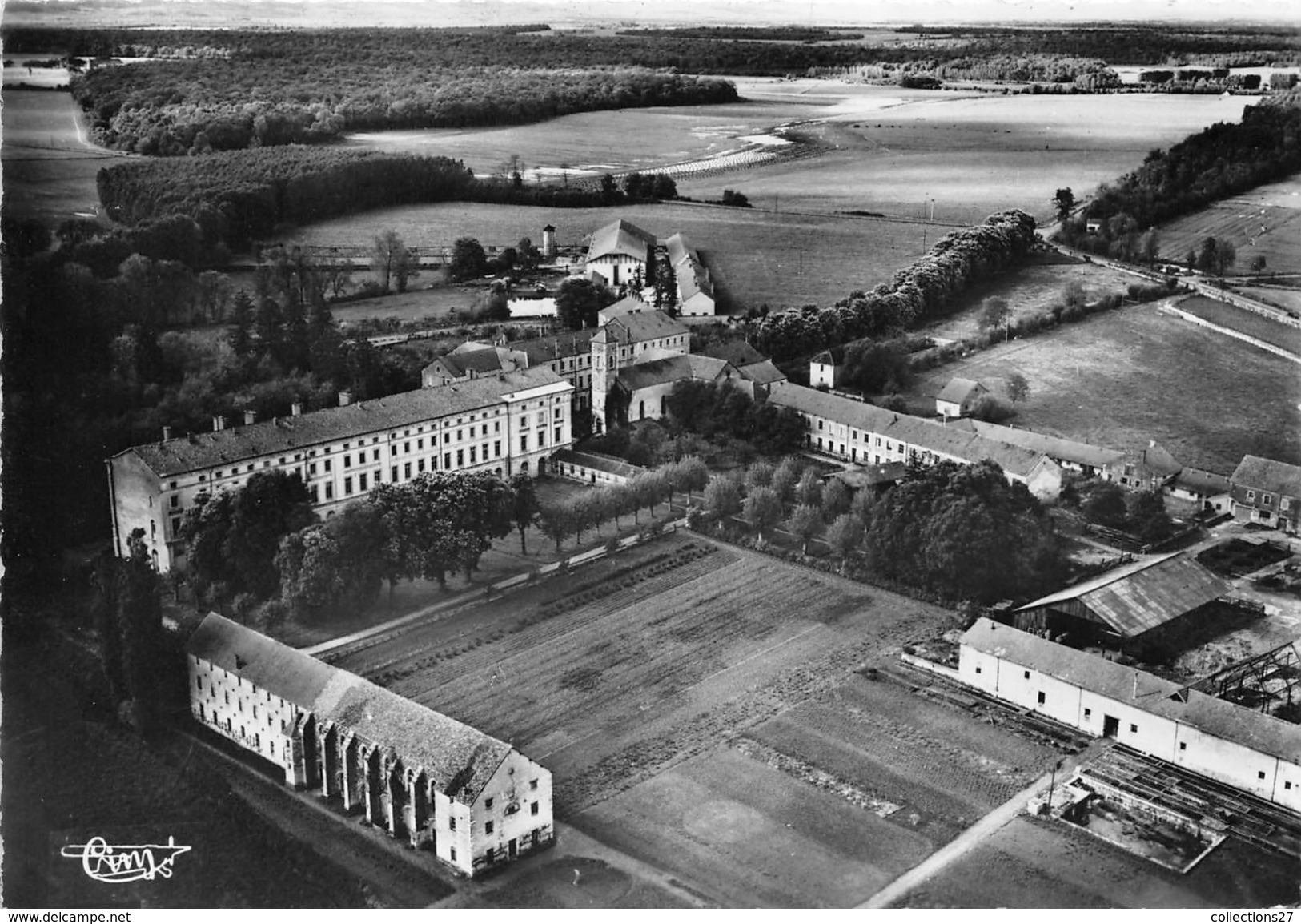 21- CITEAUX- VUE AERIENNE ABBAYE - Nuits Saint Georges