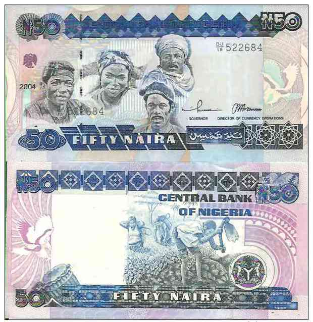 Nigeria 50 NAIRA (2004) Pick 27e NEUF-UNC - Nigeria