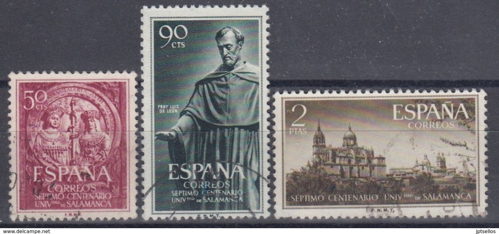 ESPAÑA 1953 Nº 1126/28 SERIE COMPLETA USADA - Usados